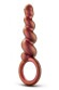 Коричневый анальный стимулятор Spiral Loop Copper Anal Plug - 13,3 см. Коричневый анальный стимулятор Spiral Loop Copper Anal Plug - 13,3 см.