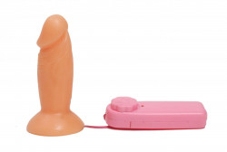 Анальная пробка вибрацией - 12 см.