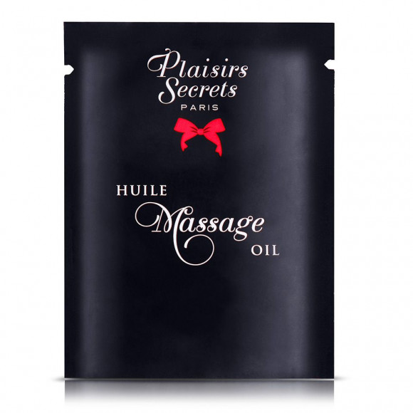 Массажное масло с ароматом карамели Huile de Massage Gourmande Caramel - 3 мл.