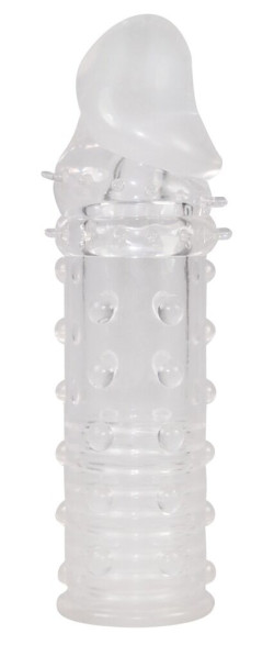 Прозрачная насадка на пенис Fun Extension - 16 см. Прозрачная насадка на пенис Fun Extension - 16 см.