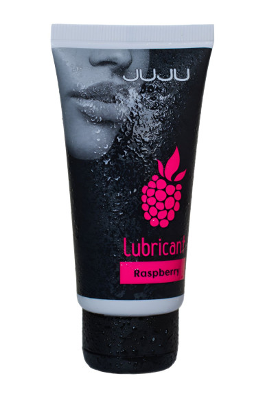 Съедобный лубрикант JUJU Raspberry с ароматом малины - 50 мл. Съедобный лубрикант JUJU Raspberry с ароматом малины - 50 мл.