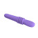 Фиолетовый вибратор Susie с возвратно-поступательными движениями - 25,2 см. Фиолетовый вибратор Susie с возвратно-поступательными движениями - 25,2 см.
