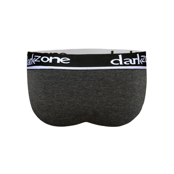 Темно-серые мужские трусы-брифы с вырезом Темно-серые мужские трусы-брифы с вырезом