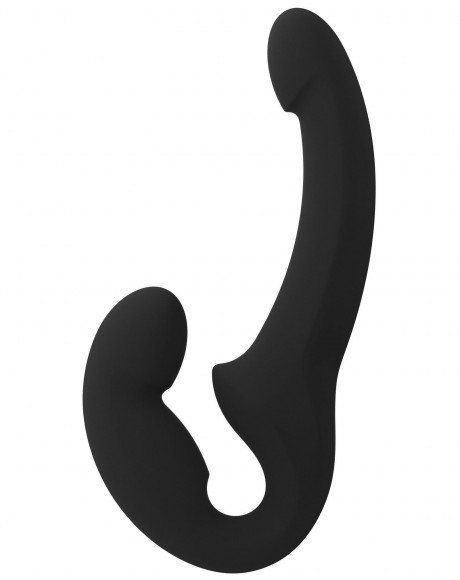 Черный безремневой страпон Share Lite Черный безремневой страпон Share Lite