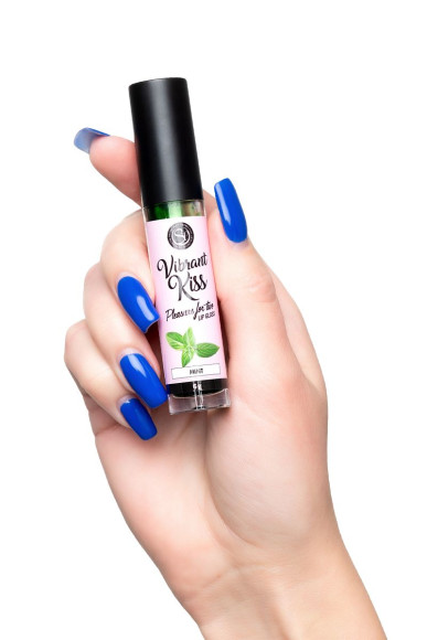 Возбуждающий бальзам для губ со вкусом мяты - 15 мл. Возбуждающий бальзам для губ со вкусом мяты - 15 мл.