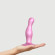 Розовая насадка Strap-On-Me Dildo Plug Curvy size M Розовая насадка Strap-On-Me Dildo Plug Curvy size M