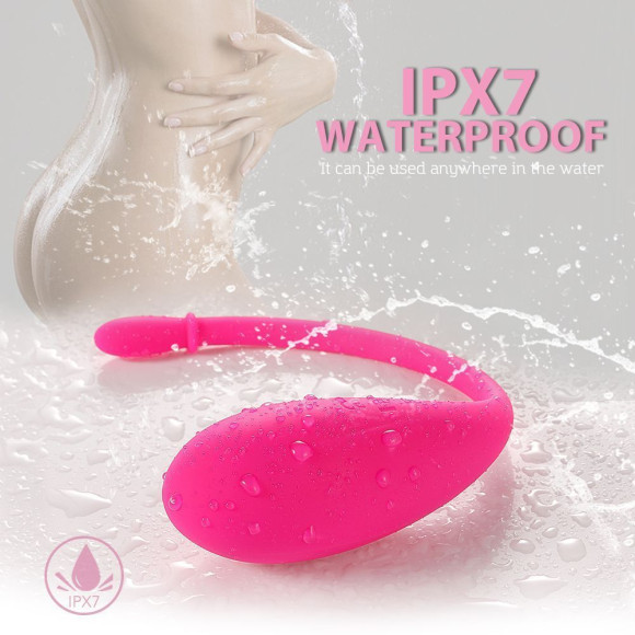 Ярко-розовый гладкий вагинальный виброшарик Ruby Ярко-розовый гладкий вагинальный виброшарик Ruby