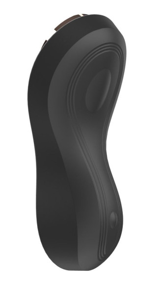 Черная вибровкладка в трусики - 9,3 см. Черная вибровкладка в трусики - 9,3 см.