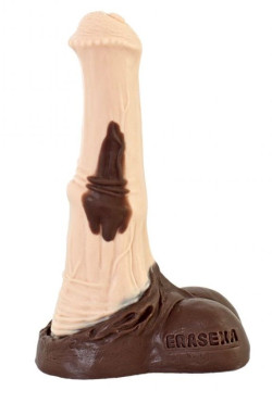 Коричнево-бежевый малый фаллос жеребца Коди - 20 см. Коричнево-бежевый малый фаллос жеребца Коди - 20 см.