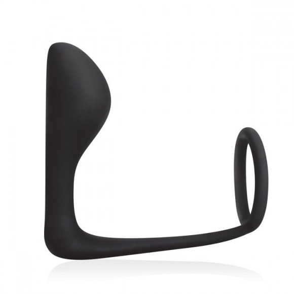 Стимулятор простаты с фиксацией эрекционным кольцом Prostate Gear Стимулятор простаты с фиксацией эрекционным кольцом Prostate Gear