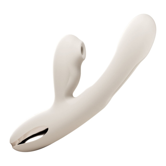 Хай-тек вибратор с таппингом и вакуумом Angela - 21,8 см. Хай-тек вибратор с таппингом и вакуумом Angela - 21,8 см.