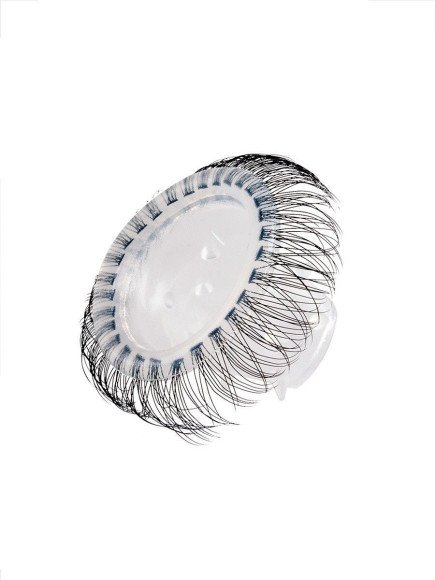 Эластичное эрекционное кольцо с длинными черными «ресничками»