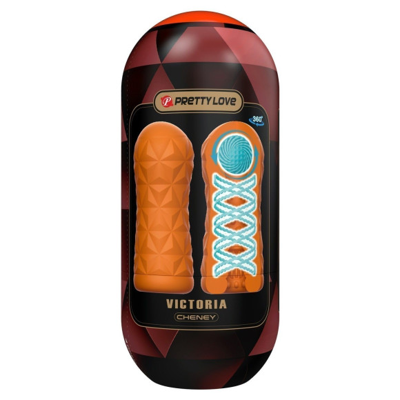 Оранжевый мастурбатор Victoria Оранжевый мастурбатор Victoria