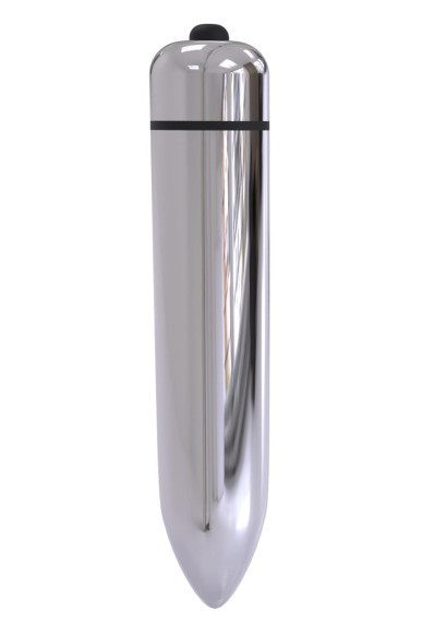 Черная анальная вибровтулка SINGLE SPEED LOVE ARROW PLUG - 9 см.