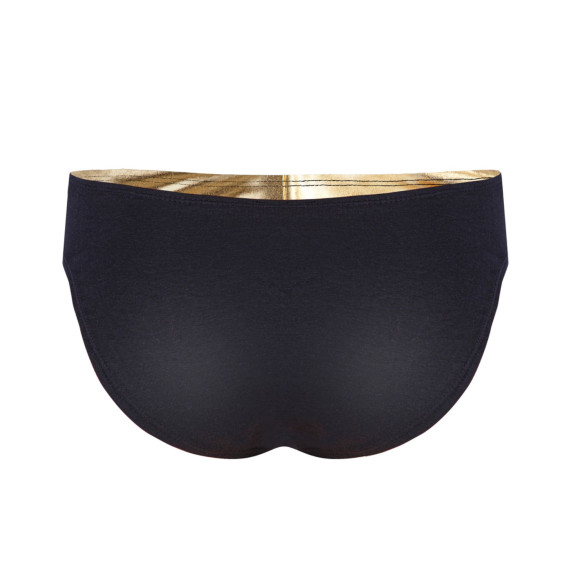 Мужские трусы-слипы с золотистой передней частью Мужские трусы-слипы с золотистой передней частью