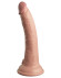 Телесный фаллоимитатор 7  Silicone Dual Density Cock - 21 см.