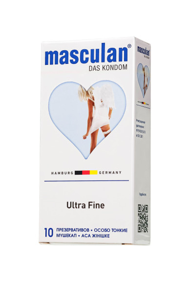 Особо тонкие презервативы Masculan Ultra Fine - 10 шт. Особо тонкие презервативы Masculan Ultra Fine - 10 шт.