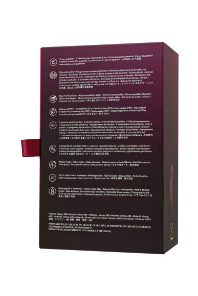 Малиновый вакуум-волновой стимулятор клитора с вибрацией Pocket Pro 1 Малиновый вакуум-волновой стимулятор клитора с вибрацией Pocket Pro 1