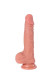 Телесный фаллоимитатор-реалистик с мошонкой Real Dual Layer - 20 см. Телесный фаллоимитатор-реалистик с мошонкой Real Dual Layer - 20 см.