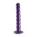 Фиолетовый фаллоимитатор Beaded G-Spot - 17 см. Фиолетовый фаллоимитатор Beaded G-Spot - 17 см.