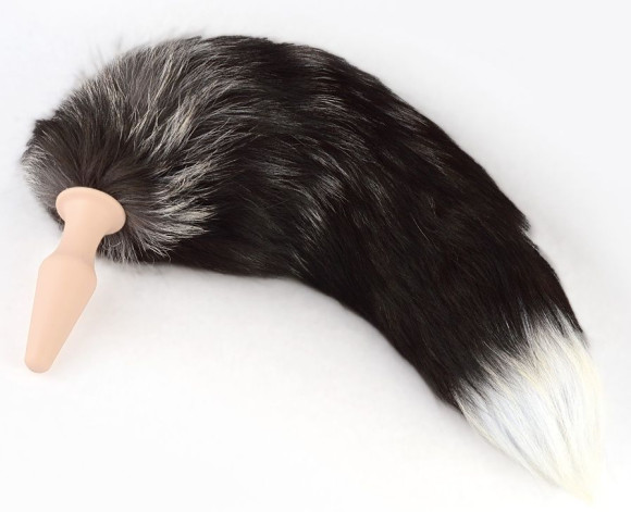Анальная пробка с пушистым хвостом №2 Анальная пробка с пушистым хвостом №2