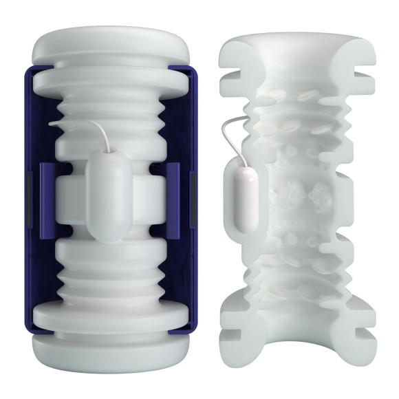 Синий автоматический вибромастурбатор Dj Lady Синий автоматический вибромастурбатор Dj Lady