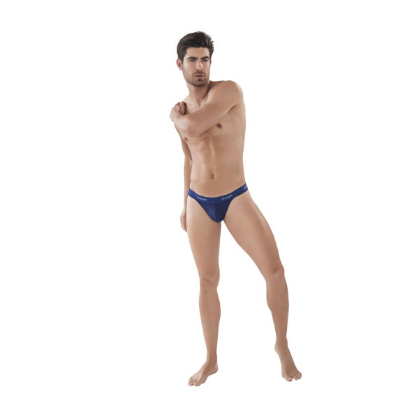 Темно-синие мужские трусы-тонги Latin Lust Thong Темно-синие мужские трусы-тонги Latin Lust Thong