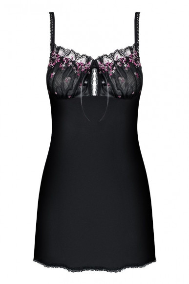 Сорочка Floweria с цветочной вышивкой на лифе