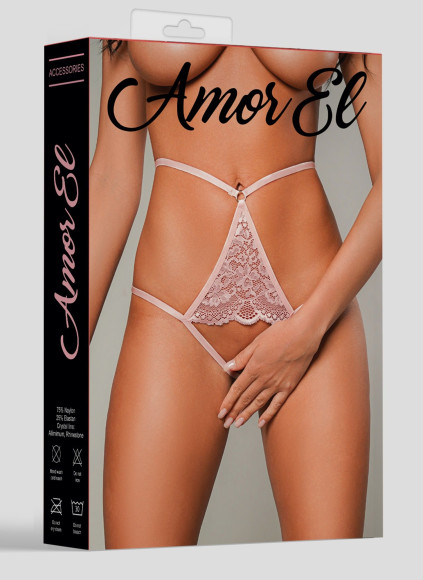 Откровенные высокие трусики с интимным доступом Откровенные высокие трусики с интимным доступом