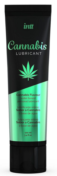 Интимный гель на водной основе Cannabis Lubricant - 100 мл. Интимный гель на водной основе Cannabis Lubricant - 100 мл.