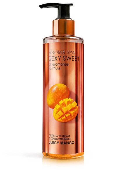 Гель для душа с феромонами и ароматом манго Juicy Mango - 200 мл. Гель для душа с феромонами и ароматом манго Juicy Mango - 200 мл.