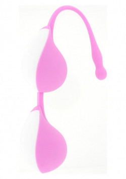 Розовые силиконовые шарики Vibe Therapy Terah 