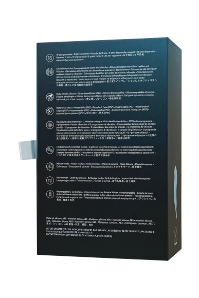 Голубой вакуум-волновой стимулятор клитора с вибрацией Pocket Pro 1 Голубой вакуум-волновой стимулятор клитора с вибрацией Pocket Pro 1