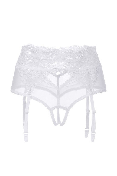 Эротические кружевные трусики-пояс c высокой посадкой Iveta Эротические кружевные трусики-пояс c высокой посадкой Iveta