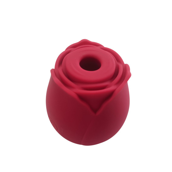 Изящный вакуумный стимулятор в форме розы